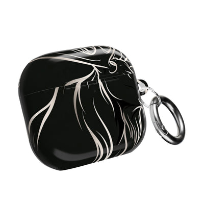 Nordic Moose Contour · Hard Case for AirPods & AirPods Pro · Black