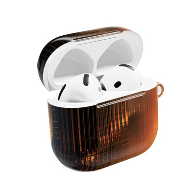 Luminous Grid · Hard Case for AirPods & AirPods Pro · Black