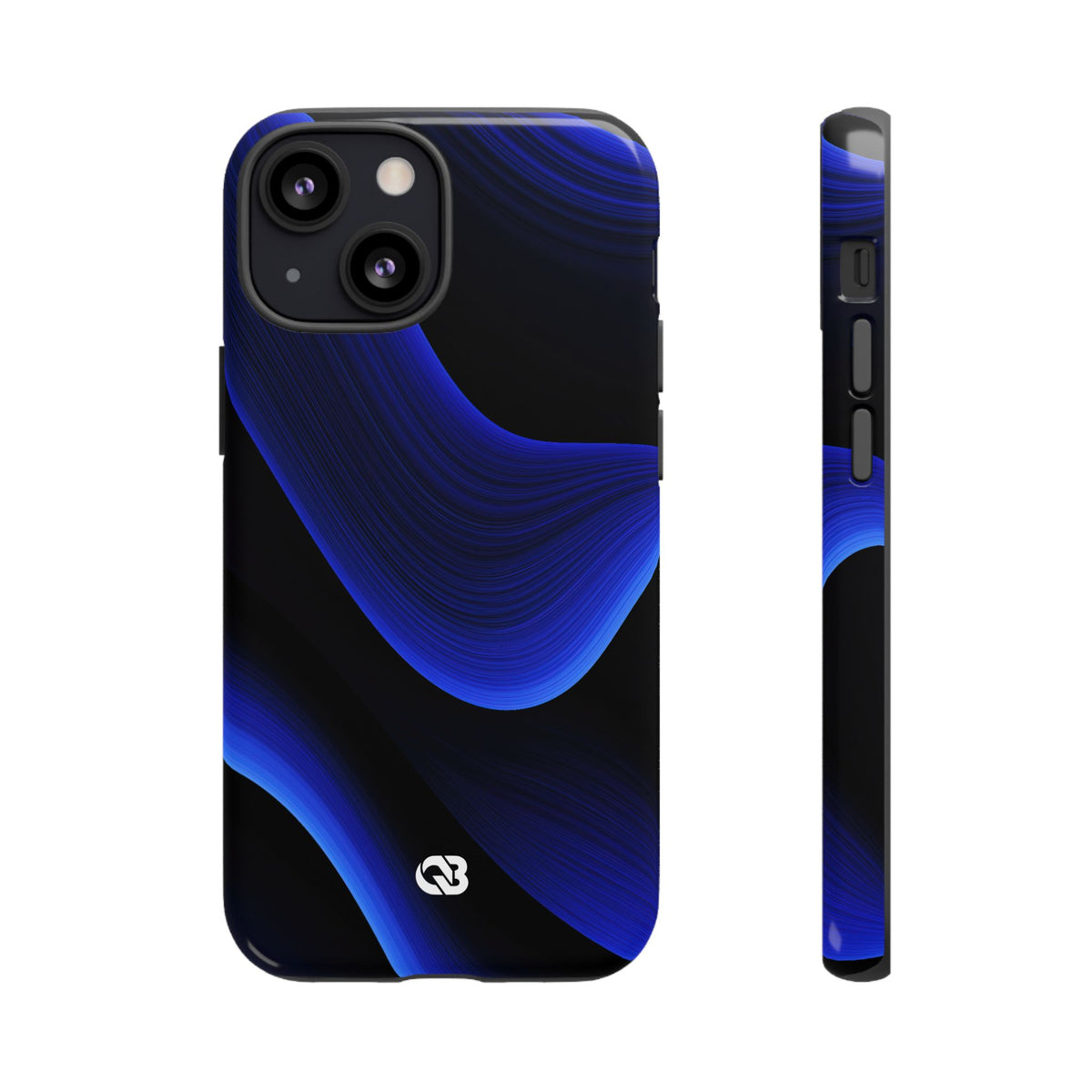Cobalt Ridge Waves · Tough Phone Case for iPhone · Blue