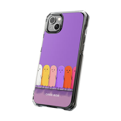 Colorful Ghosts iPhone 14 Plus Case - Impact