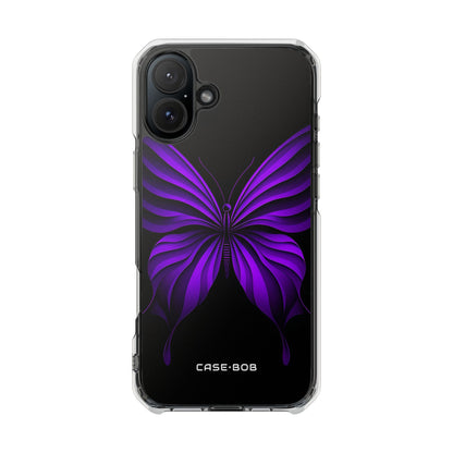 Violet Monarch iPhone 16 Plus Case - Impact