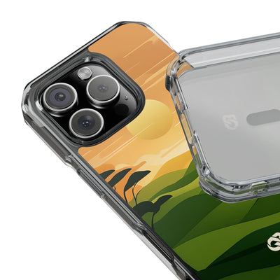Verdant Horizon Sun · Impact Phone Case for iPhone · Magsafe