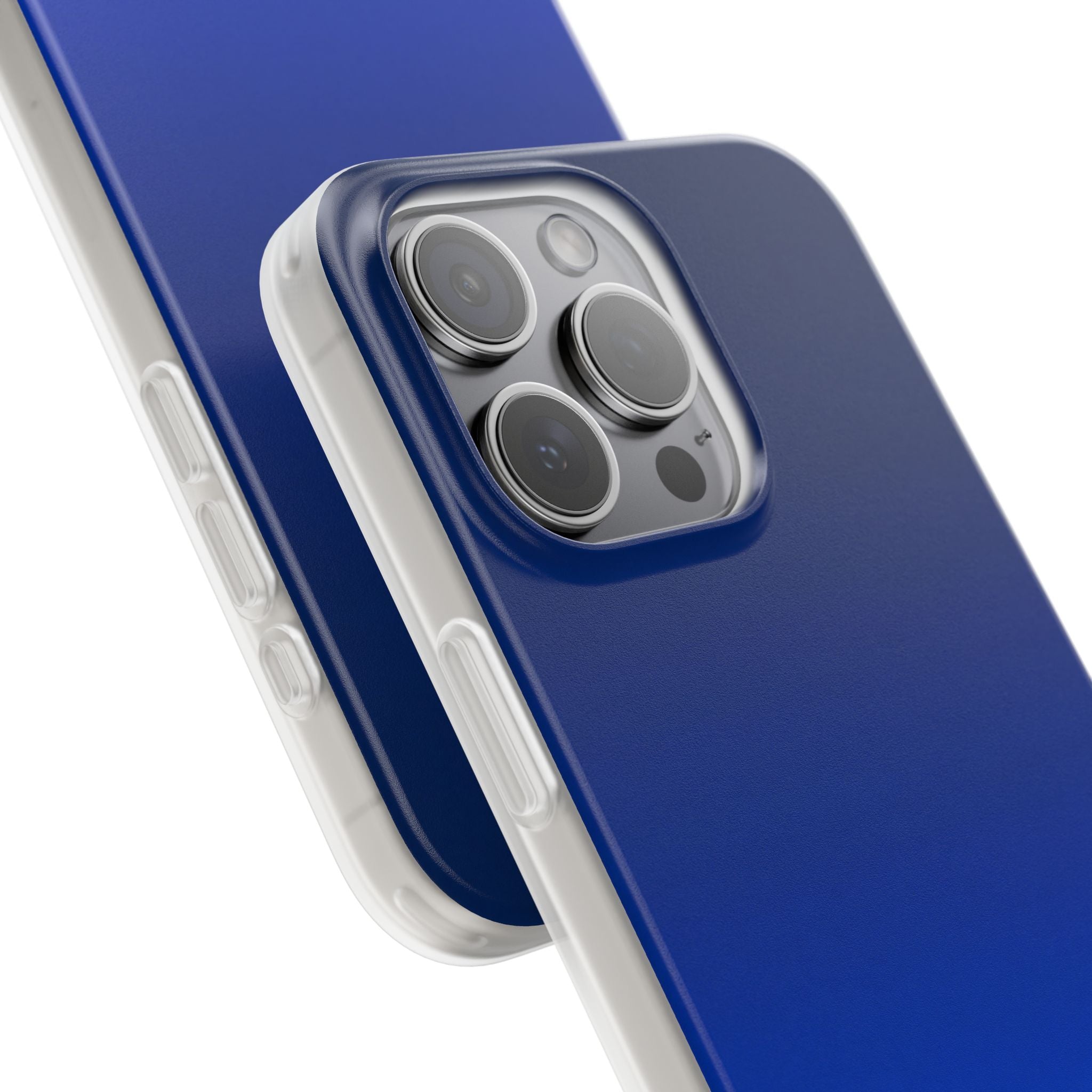 Blue Lite Phone Case for iPhone - Cobalt Depth Shift