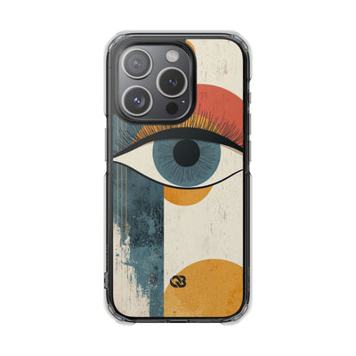 Distressed Azure Ocular · Impact Phone Case for iPhone · Magsafe