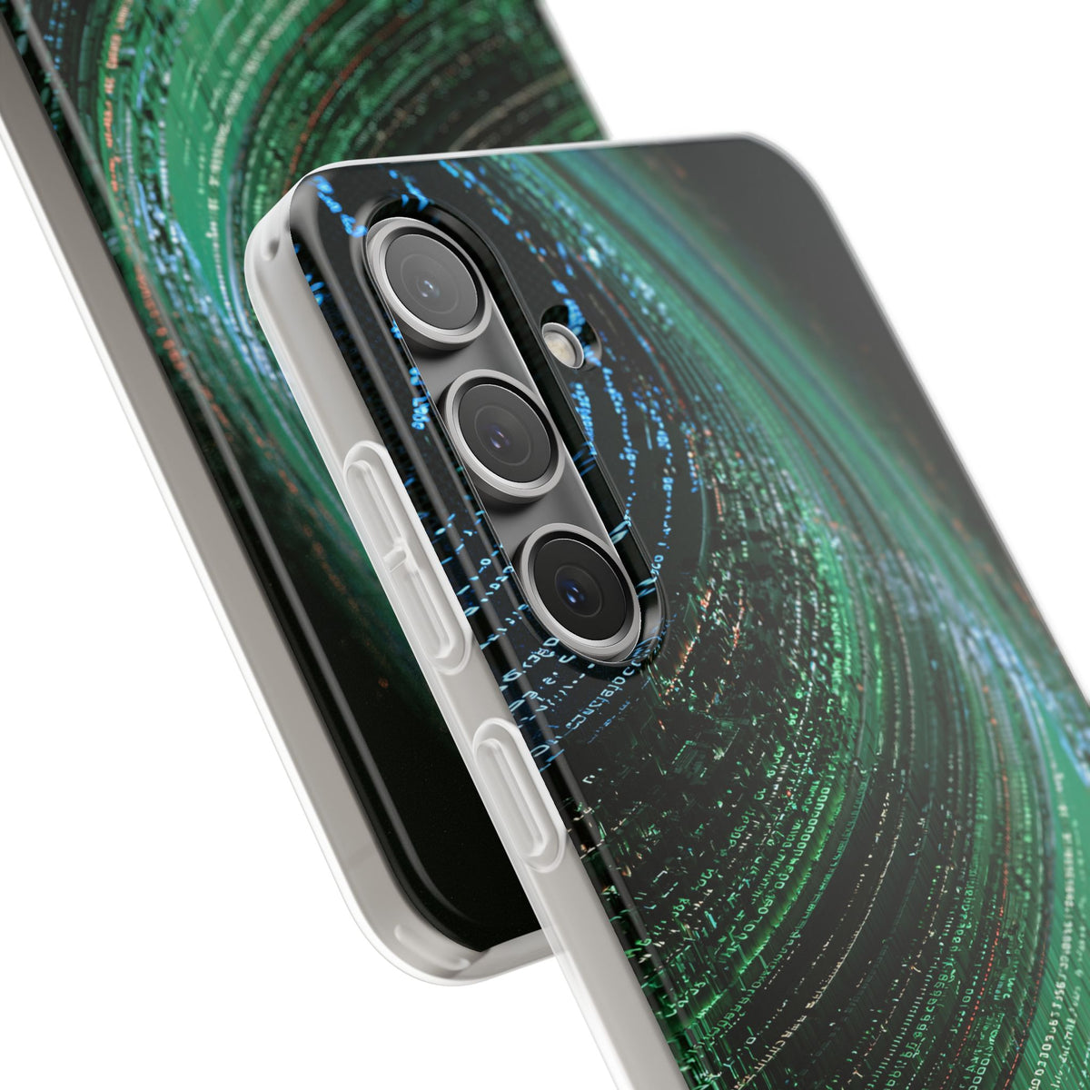 Orbital Data Stream · Lite Phone Case for Samsung · Green