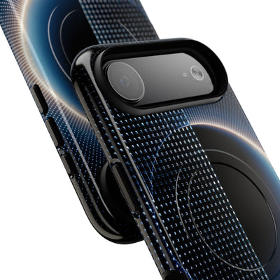 Luminous Meridian · Tough 2.0 Magnetic Phone Case for iPhone · Black