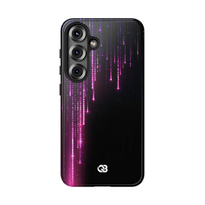 Binary Cascade · Tough Phone Case for Samsung · Black