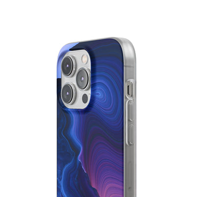 Radiant Strata · Lite Phone Case for iPhone ·  Blue