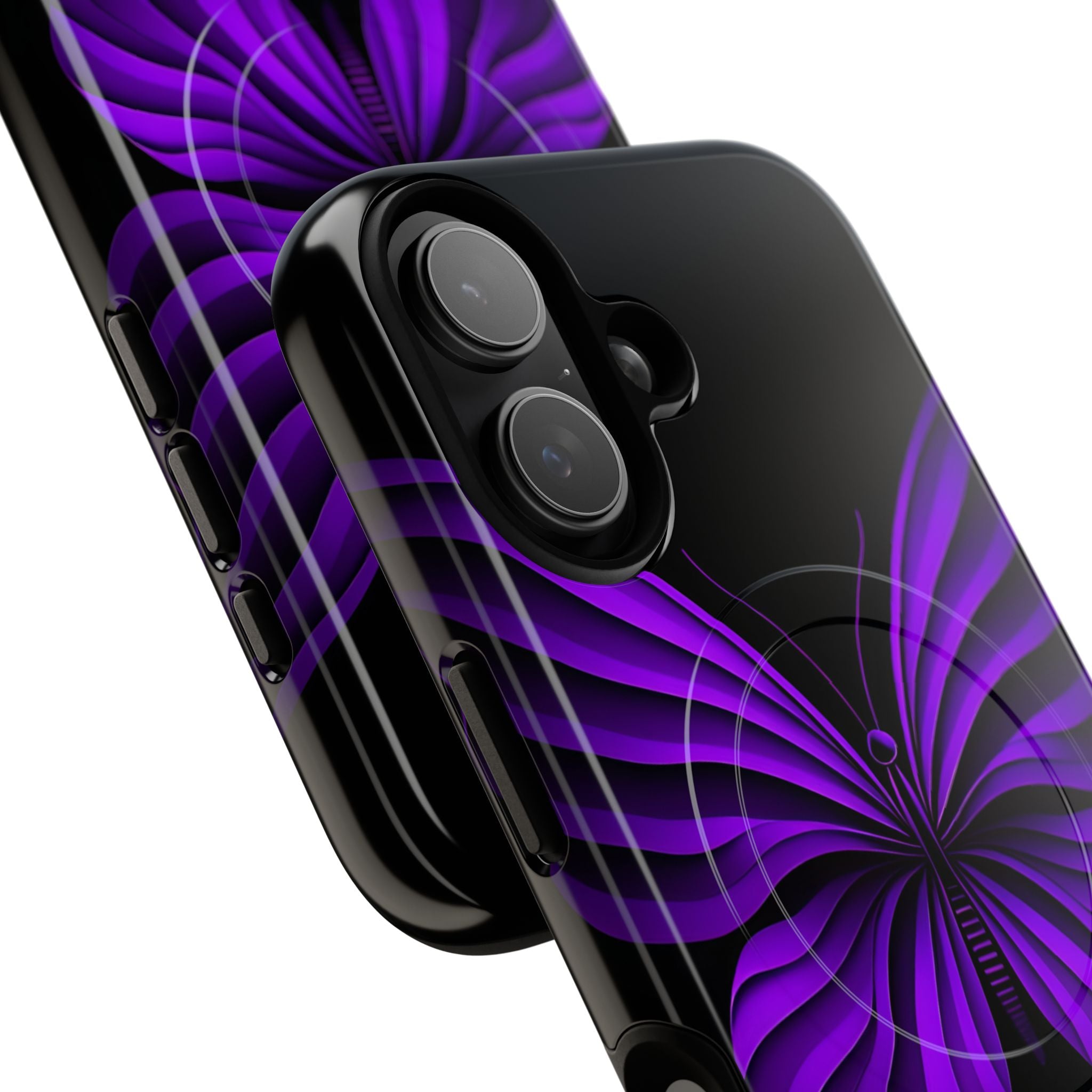 Violet Monarch iPhone 17 Case - Tough+ - CASE•BOB