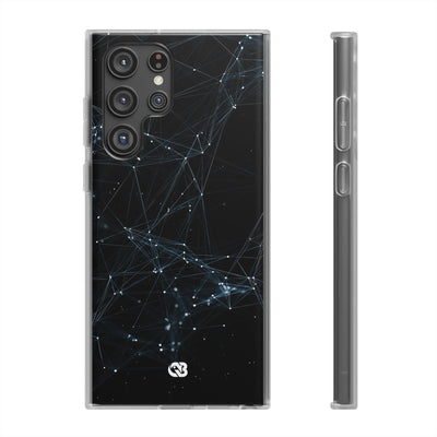 Black Lite Phone Case for Samsung - Arctic Neural Mesh