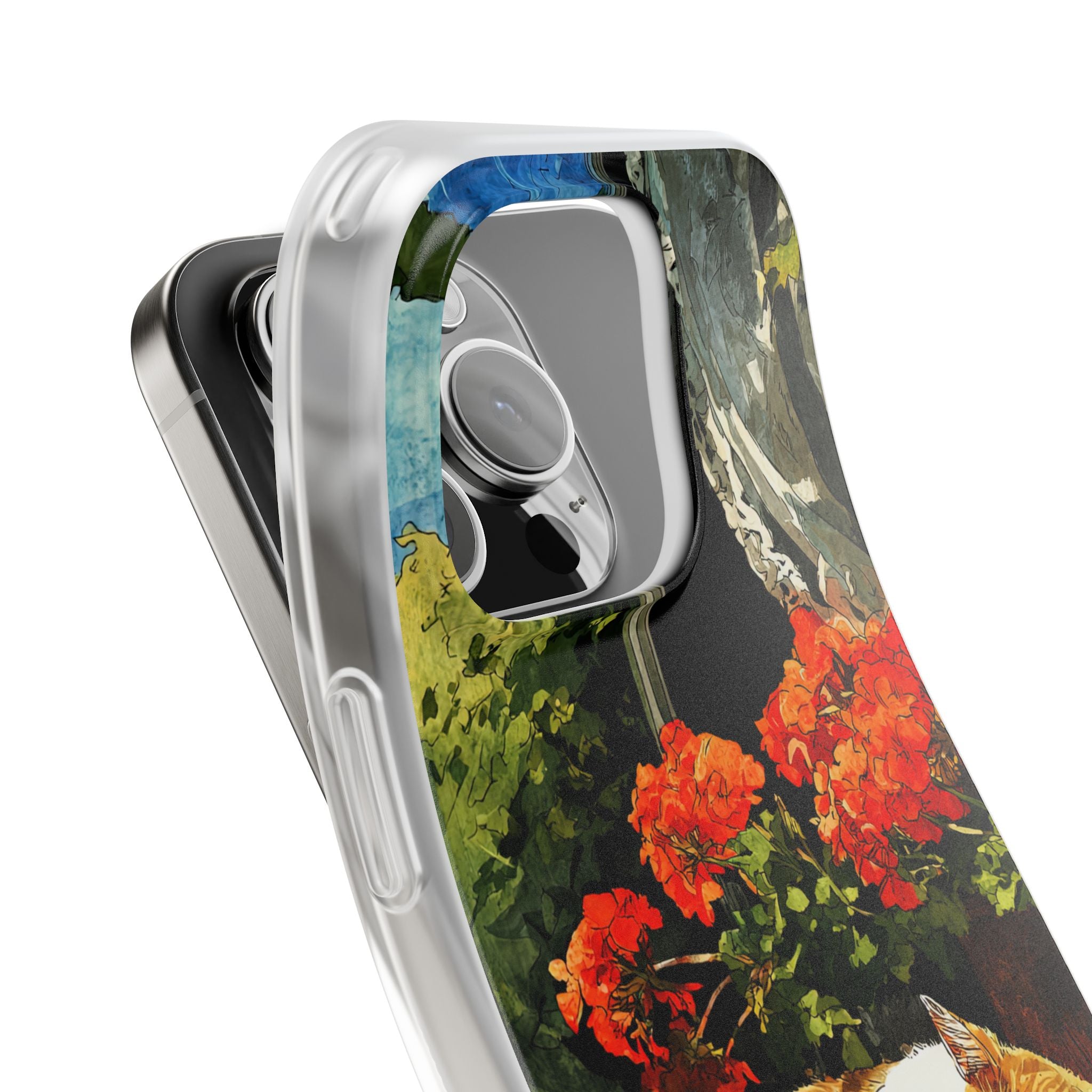 Sleeping Ginger Bloom · Soft Hoesje voor iPhone