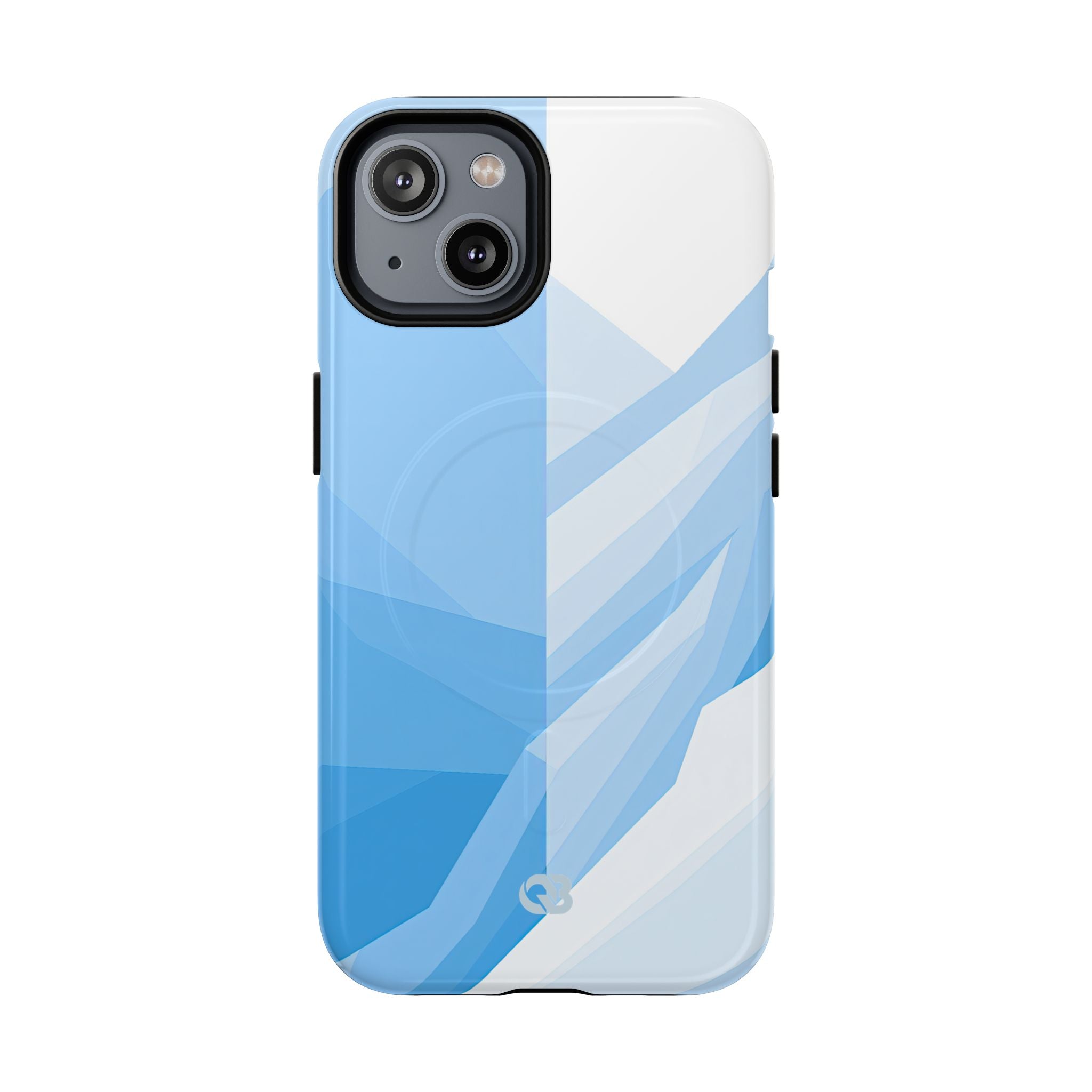 Blue Tough 2.0 Magsafe Phone Case for iPhone - Arctic Glacial Ridge