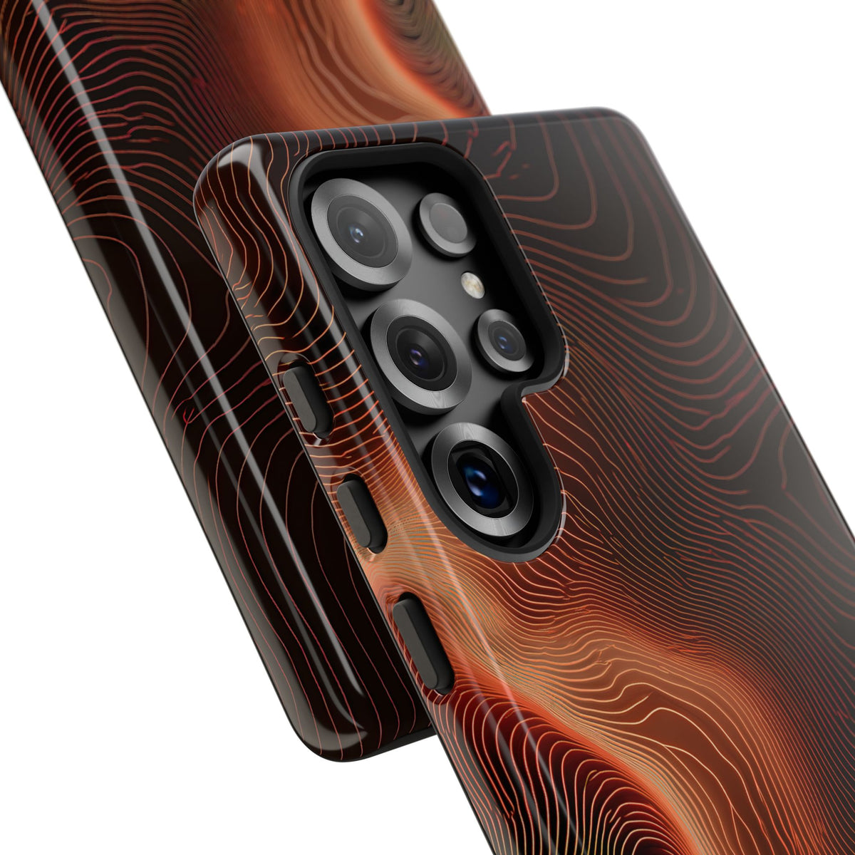 Caldera Ridge · Tough Phone Case for Samsung · Orange