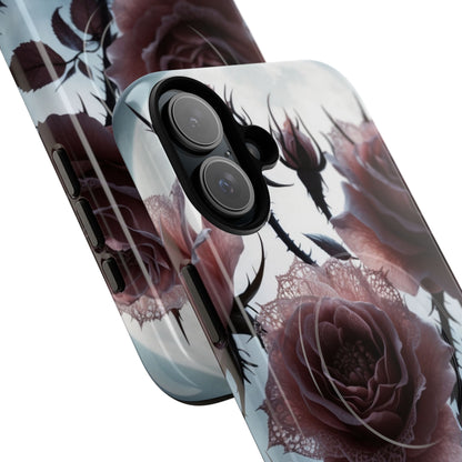 Leuchtende Rosen-Dornen iPhone 16 Plus Case - Tough+
