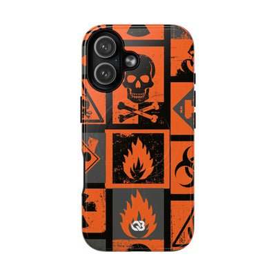 Urban Hazard · Tough 2.0 Magnetic Phone Case for iPhone · Orange