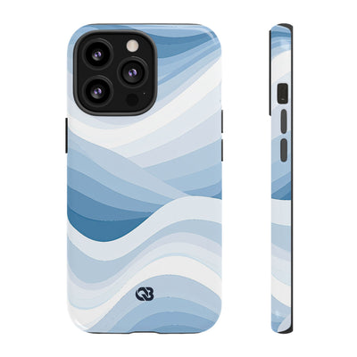 Glacial Contour · Tough Phone Case for iPhone · Blue