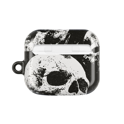 Punk Skull Riot · Hard Case for AirPods & AirPods Pro · Black