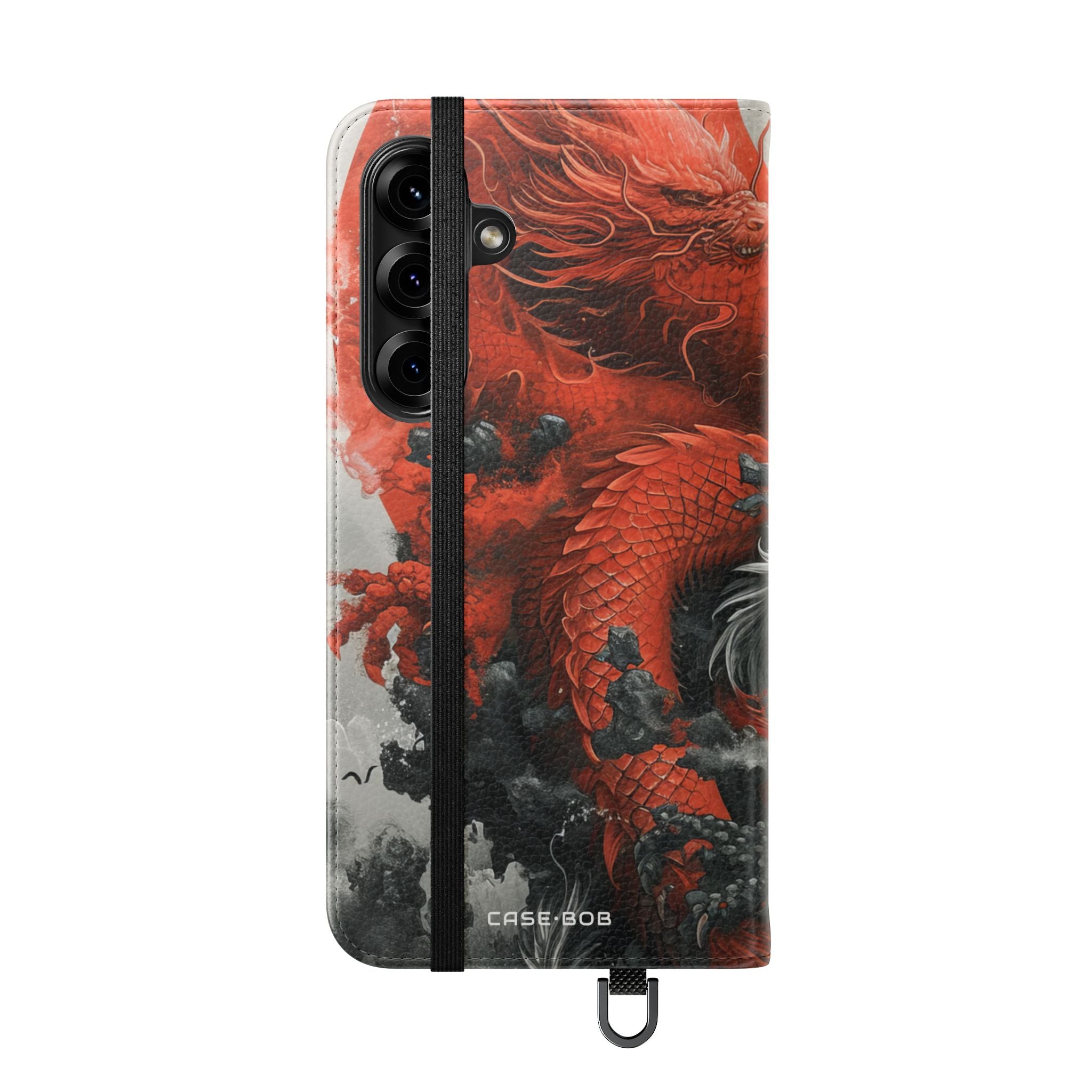 Twin Dragons Dance - Samsung S25+ Case - Wallet