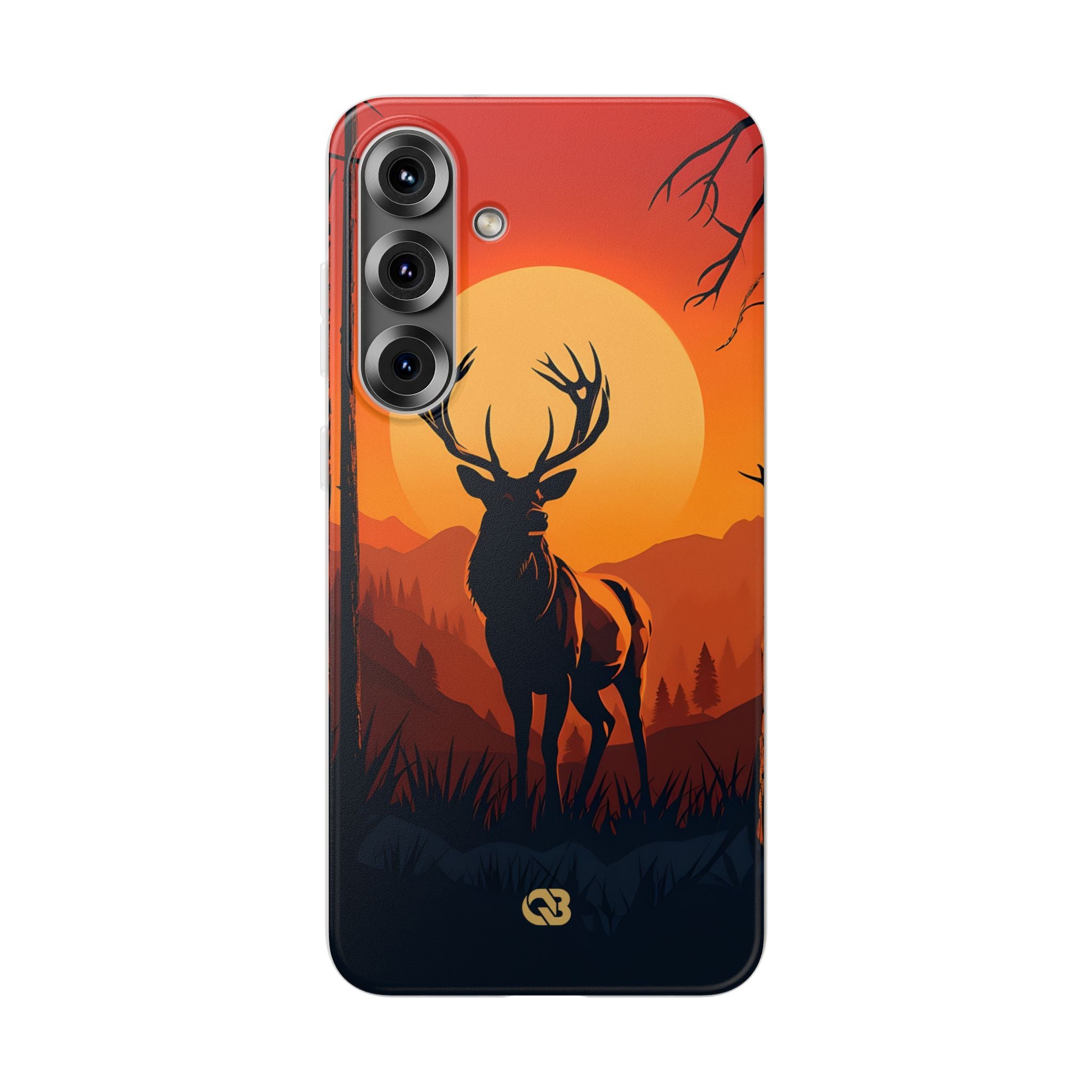 Amber Ridge Stag · Soft Phone Case for Samsung