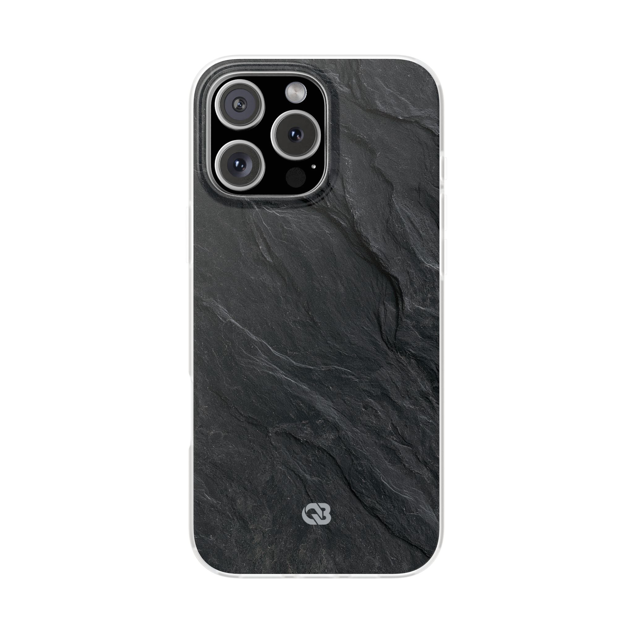 Black Lite Phone Case for iPhone - Midnight Slate Ridge