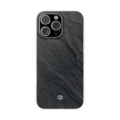 Black Lite Phone Case for iPhone - Midnight Slate Ridge