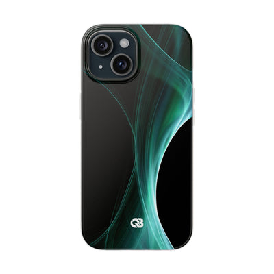 Emerald Lumen · Lite Phone Case for iPhone ·  Green