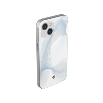 White Lite Phone Case for iPhone - Arctic Line Current