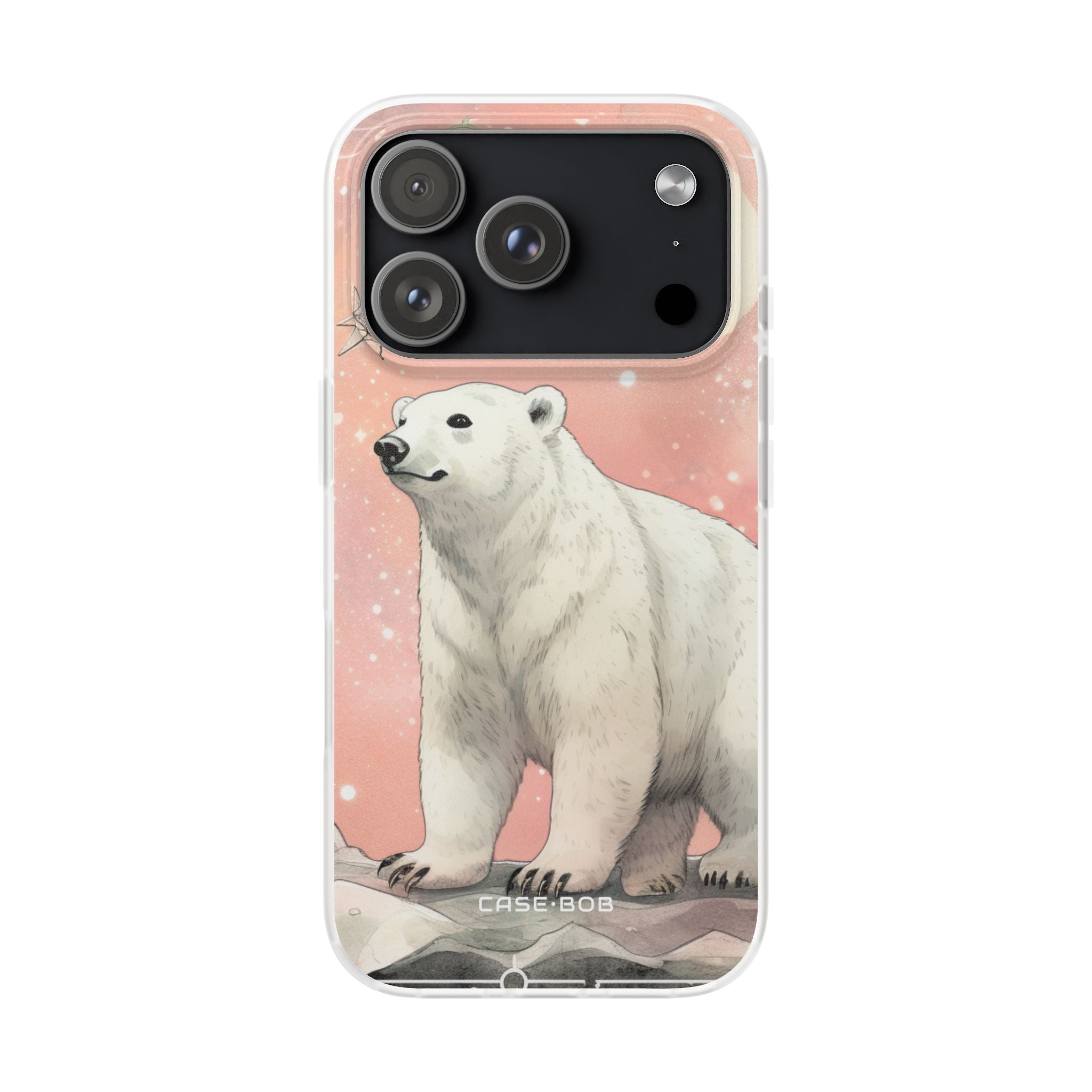 Polar Bear Dream iPhone 17 Pro Case - Soft - CASE•BOB
