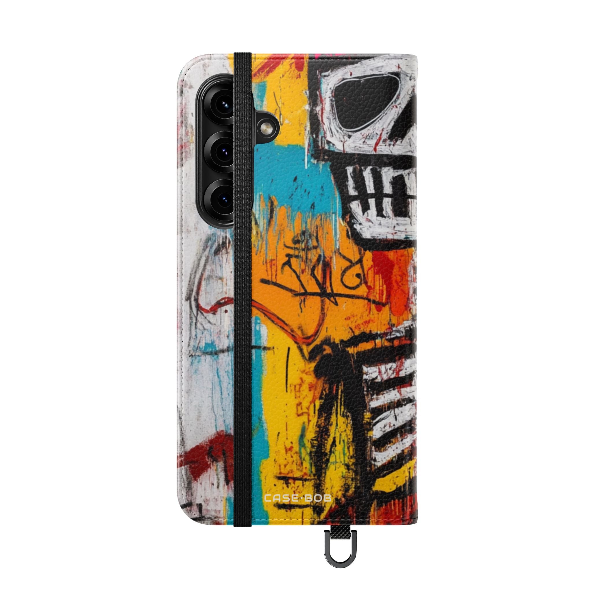 Neon Skull Chaos - Samsung S25+ Case - Wallet