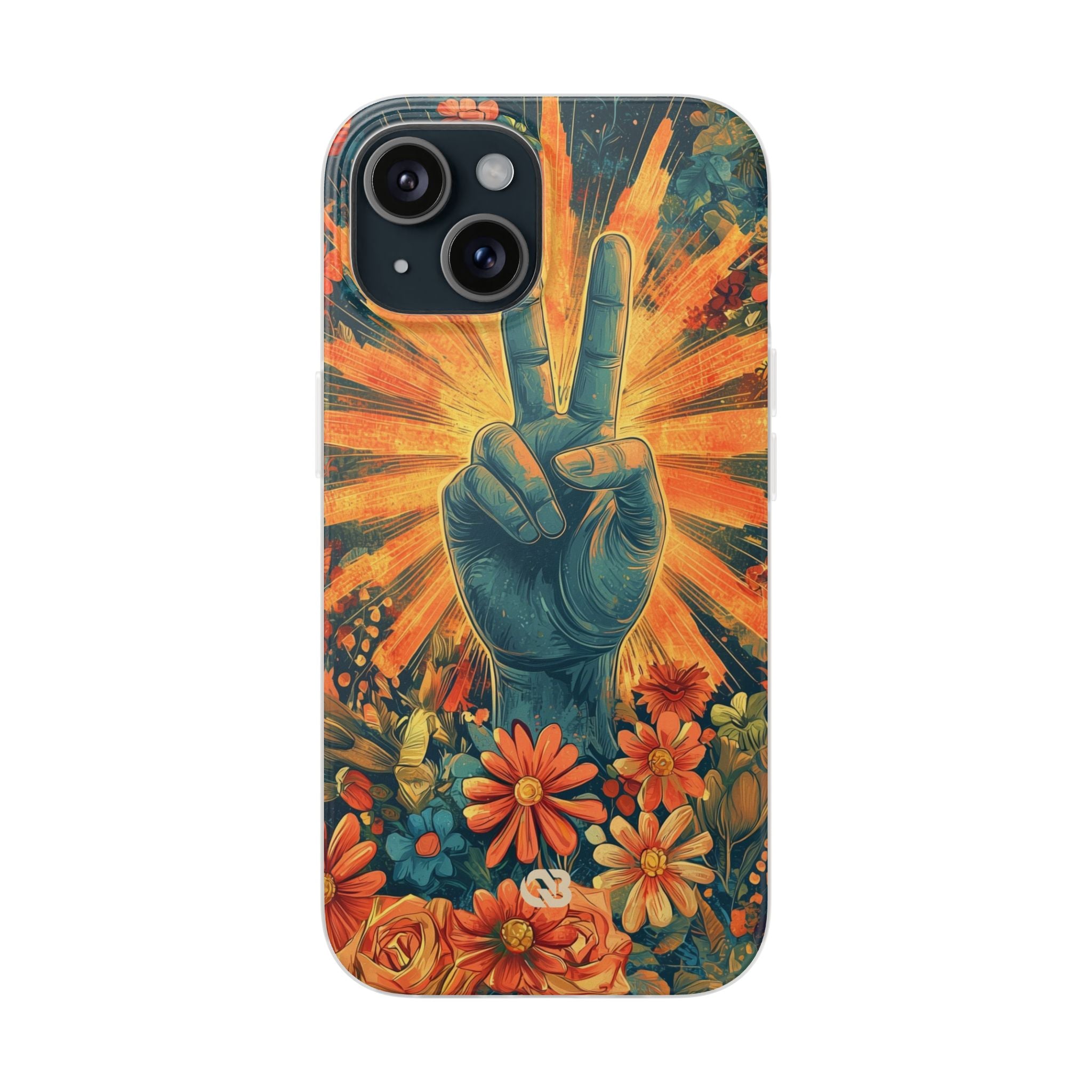 Radiant Peace Bloom · Soft Phone Case for iPhone