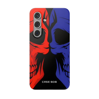 Skull Clash Samsung S24 Case - Soft