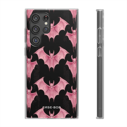 Pink Batwave Samsung S22 Ultra Case - Soft