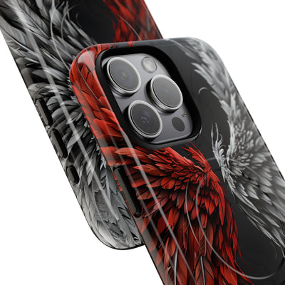 Split Crimson Wing · Tough+ Magsafe