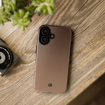 Umber Fade · Tough Phone Case for iPhone · Brown