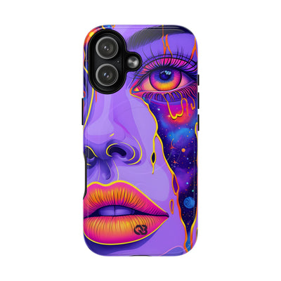 Violet Cosmic Gaze · Tough+ Custodia per iPhone · Magsafe