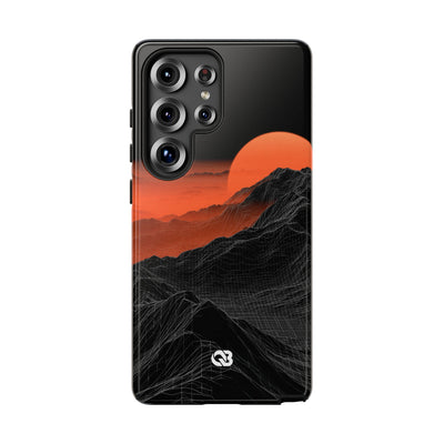 Solar Ridge Mesh · Tough Phone Case for Samsung · Black