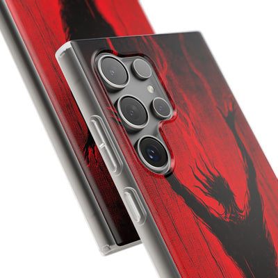 Crimson Shadow Ascent · Soft Coque de téléphone pour Samsung