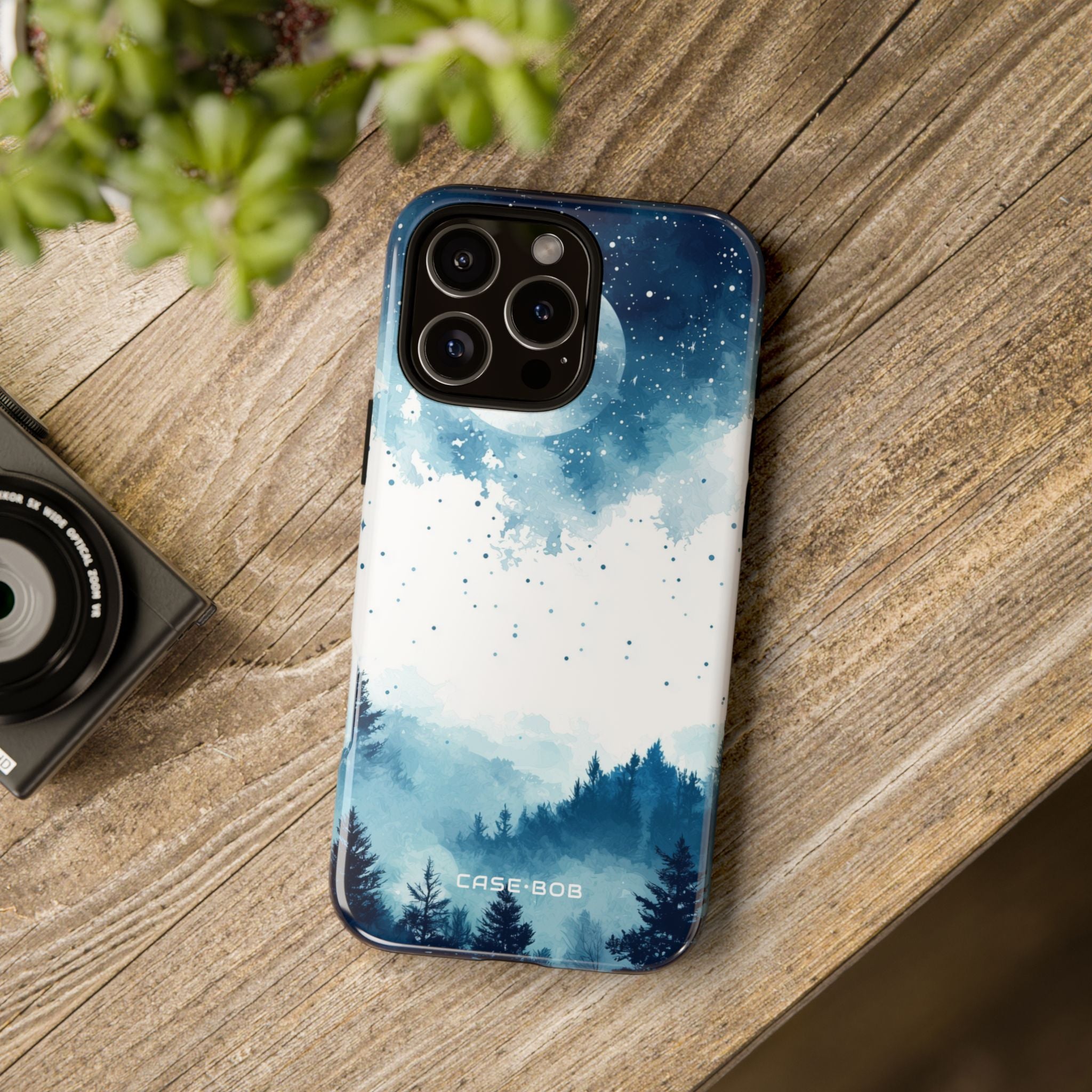 Leuchtendes Mondlicht iPhone 16 Pro Max Case - Tough