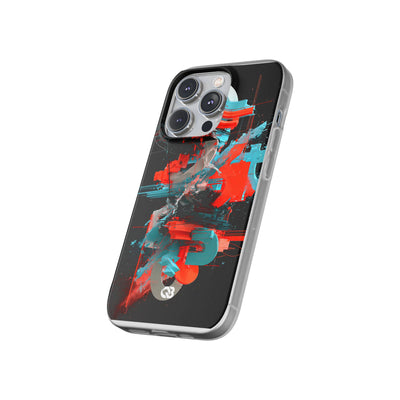 Fragmented Cyber Core · Lite Phone Case for iPhone ·  Black