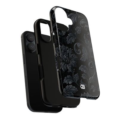 Obsidian Damask · Tough Phone Case for iPhone · Black