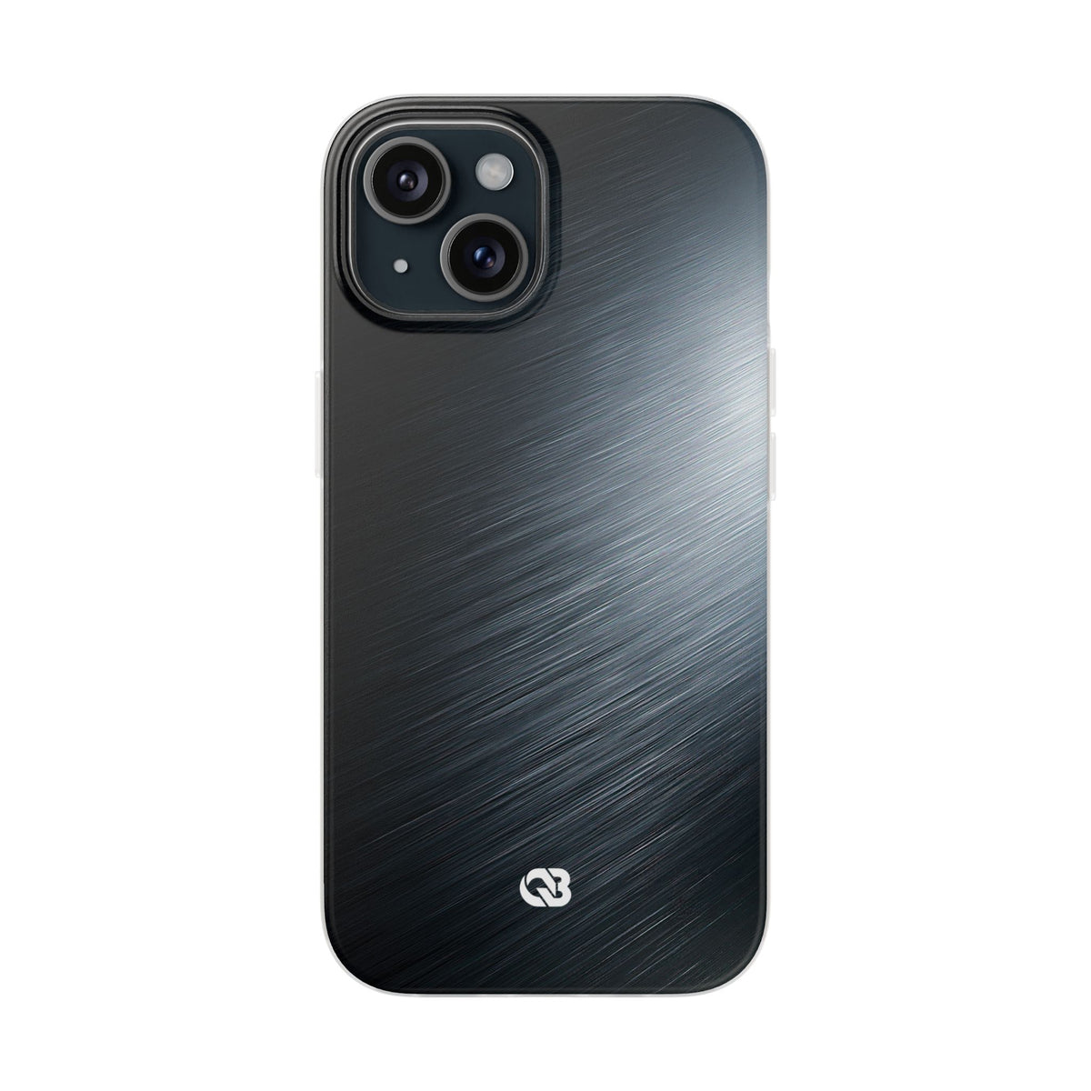 Brushed Obsidian Steel · Lite Phone Case for iPhone ·  Grey