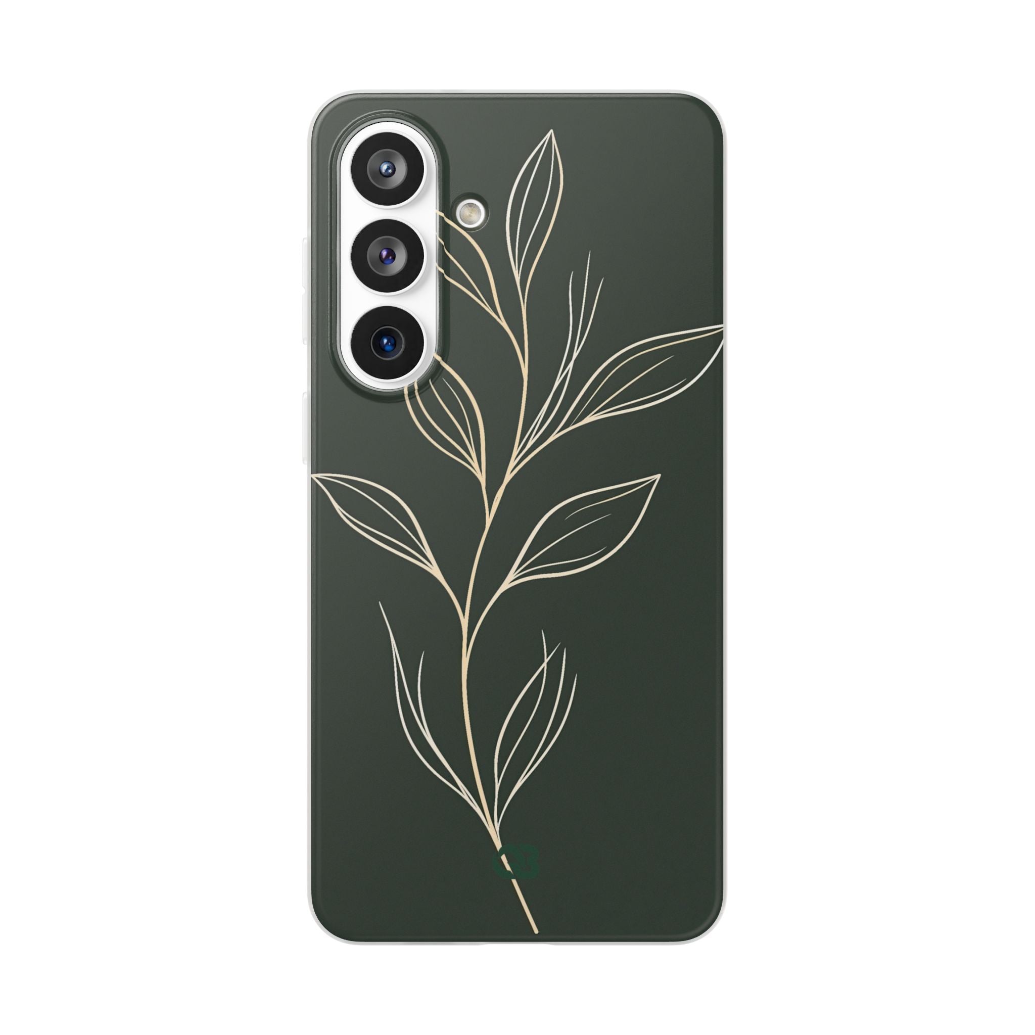 Green Lite Phone Case for Samsung - Deep Moss Willow