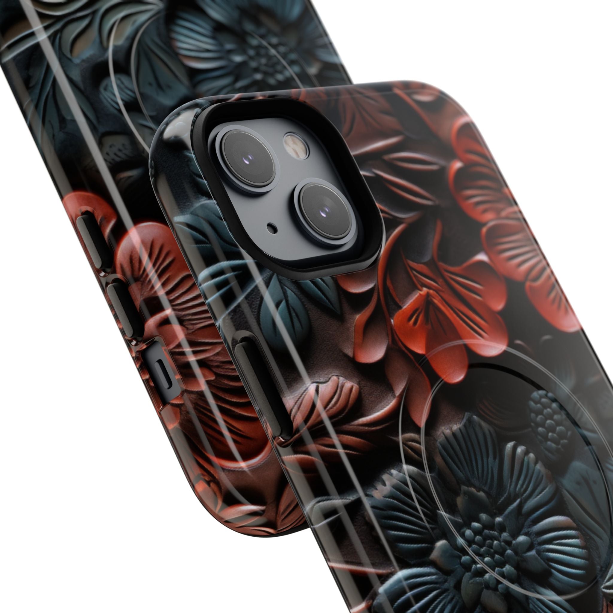Carved Earth Bloom · Tough+ Coque de téléphone pour iPhone · Magsafe
