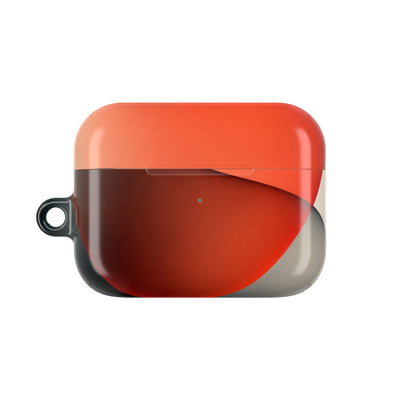 Translucent Crimson Form · Hard Case for AirPods & AirPods Pro · Red