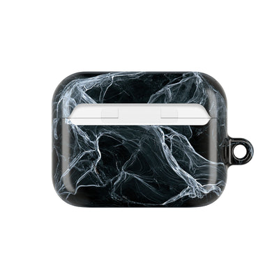Arctic Gossamer · Hard Case for AirPods & AirPods Pro · Black