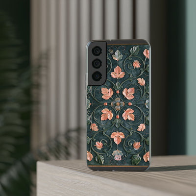 Florentine Rose Arabesque · Lite Phone Case for Samsung · Green