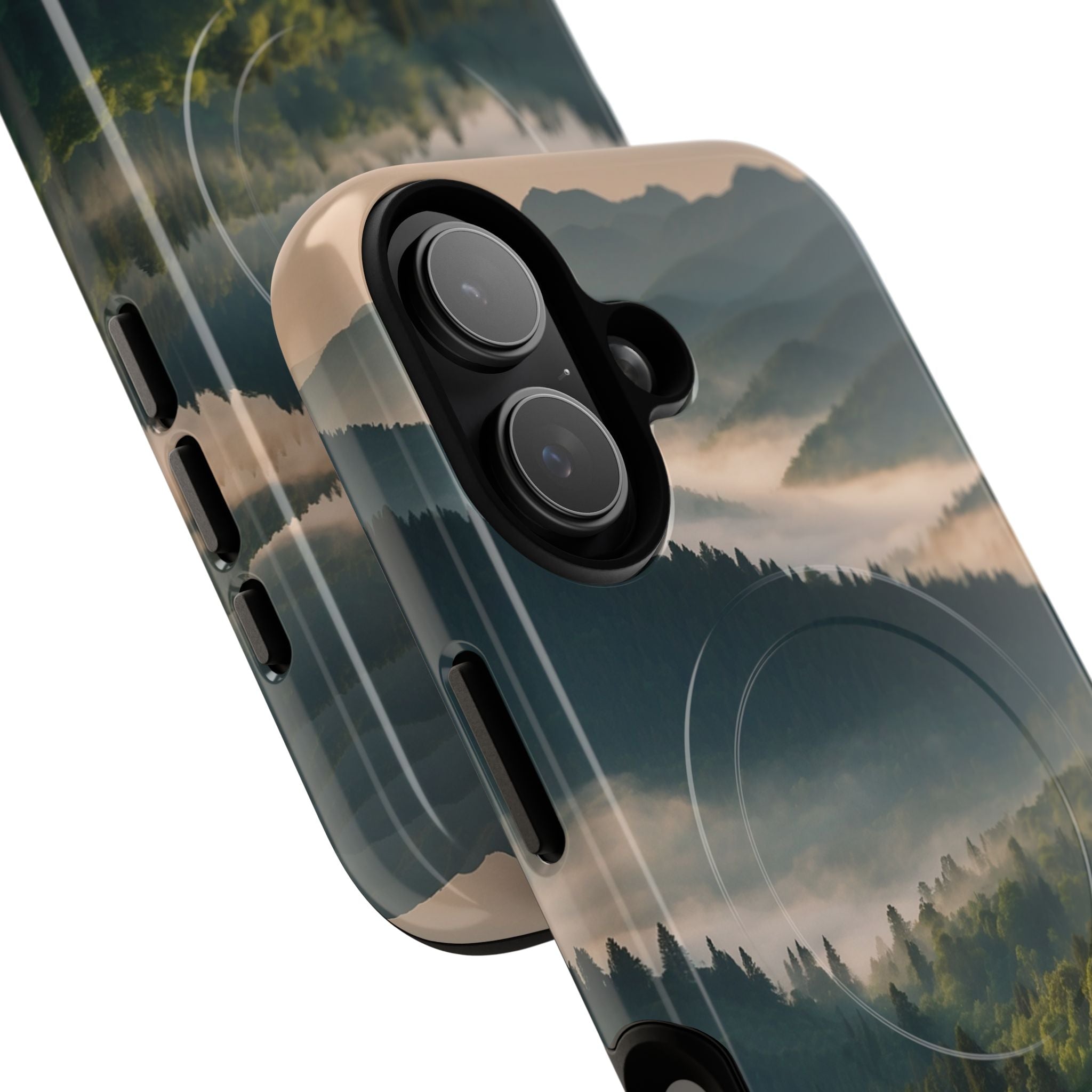 Foggy Mountain Ridge · Tough+ Hoesje voor iPhone · Magsafe