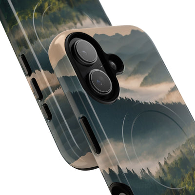 Foggy Mountain Ridge · Tough+ Hoesje voor iPhone · Magsafe