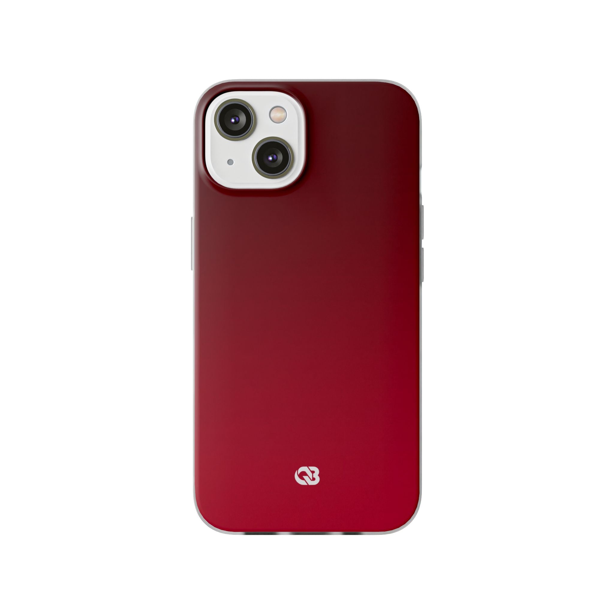 Red Lite Phone Case for iPhone - Crimson Velvet Fade
