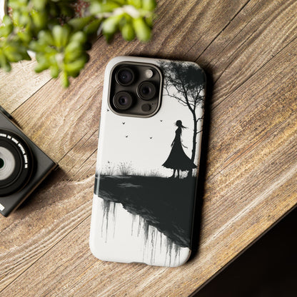 Cliffside Silhouette iPhone 15 Pro Max Case - Tough